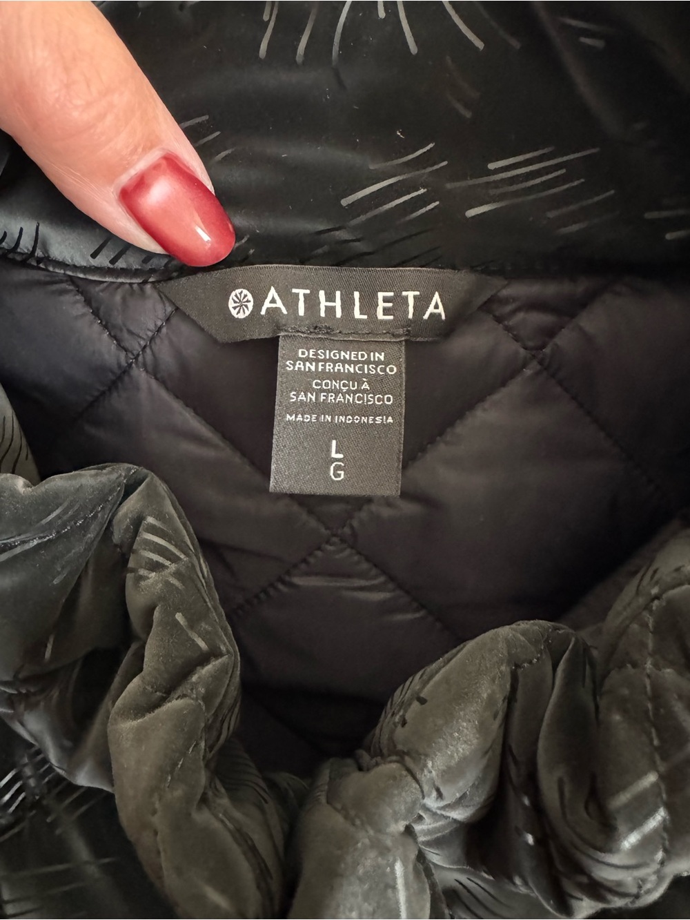 Athleta Featherless Velvet Vest - Picture 7 of 7